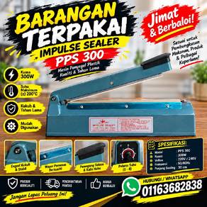 Impulse Sealer PPS300 & Timbang Dapur Digital