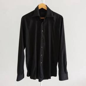 Prada slim Fit Black Long Sleeve Shirt