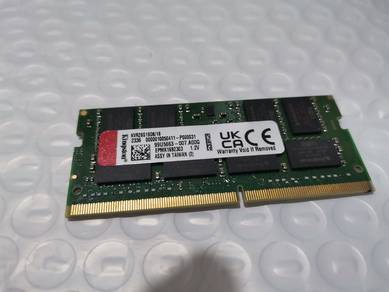 Kingston RAM DDR4 16gb sodimm kingston