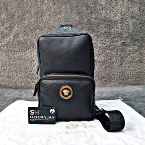 Versace Medussa Logo Sling Bag