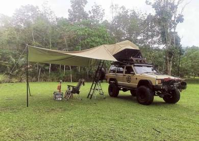 Super slim 13cm Roof Top Tent dark room 99