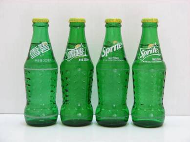 Coke Sprite China 200ml Glass Bottle