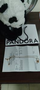Authenthic PANDORA Charm and Necklace