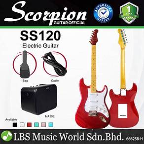 Scorpion SS120 Deluxe Series Stratocaster CR (PK)