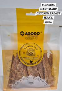 Agogo Handmade Chicken Breast Jerky 250gram Dog