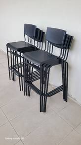 (Each price!) IKEA STIG Bar Stool with Backrest