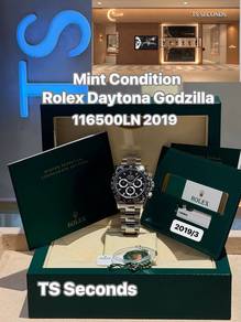 Rolex Daytona Black Godzilla 117500LN 2019
