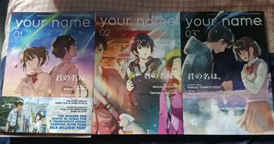 Manga Kimi No Nawa Vol 1+2+3