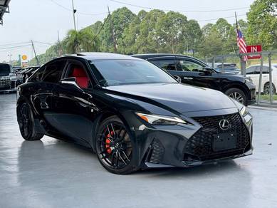 Lexus IS 300 F SPORT MODE BLACK in Bangi, SGR