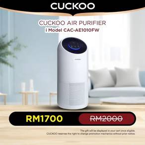 CUCKOO Air Purifier i Model-CAC-AE1010FW-S01