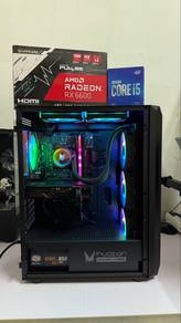 PC Gaming i5 10400F RX6600