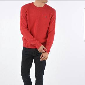 Ralph Lauren Red Knit Sweater