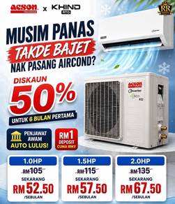 Aircond Acson Dual Inverter (Mengkarak 003)