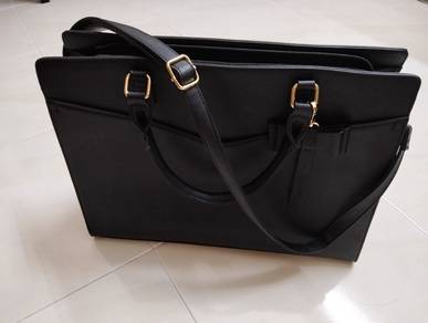 Laptop Bag Waterproof PU Leather 16 inch