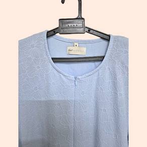 Baby Blue Woman Jubah