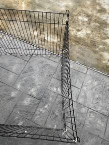 Pet playpen 4 pieces (stainless steel)