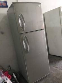 Grey Mid LG Fridge Peti Sejuk Refrigerator Freezer