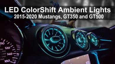 Ford Mustang Interior Ambient Light Turbine LED