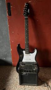 electric guitar & acoustic