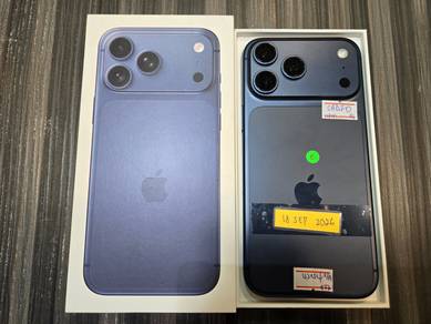 IPhone 17 Pro Max 512GB (X/A Set,91% BH) - Fullset