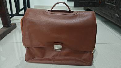 Premium Genuine Leather Executive Briefcase 
