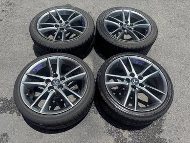 Rim Staggered Enkei Lexus IS250 F-Sport 18 Japan