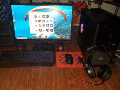 PC GAMING BUDGET MURAH  i7+16GB+GTX750Ti+20GAMES 