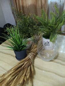 artificial green plant, plant , deco, artificial