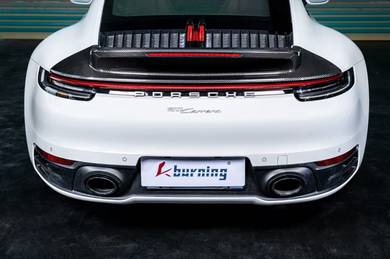 Porsche 911 992 Dry Carbon Fiber Duckbill spoiler