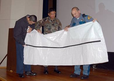 Body Bag with Zipper Bag for Emergency Use