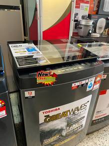 TOSHIBA 12kg AW-DUK1300KM(SG) Washing Machine 6s11