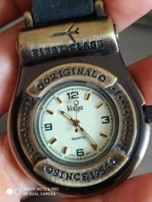 Vintage Volga backpack waist keychain watch