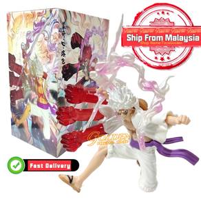 One Piece Sun God Nika Gear 5 Luffy Figures 18cm