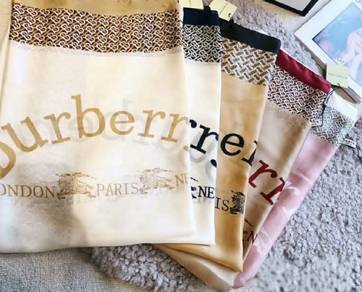 Authentic burberry silk shawls 