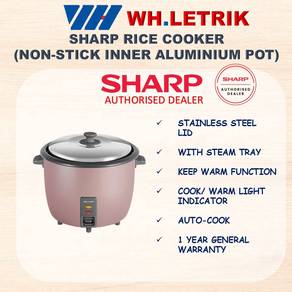 Sharp 2.2L Rice Cooker - Non Stick