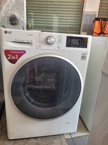 Combo Dryer Mesin Basuh Kering LG Washer 8kg
