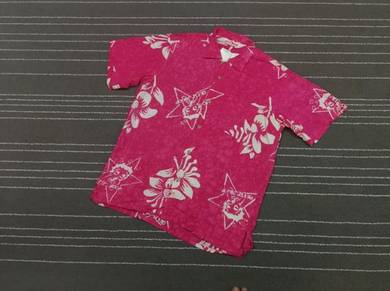 Betty boop kemeja batik saiz l to xl