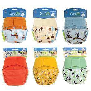 Grovia Boy/Girl 20x pcs Bundle set. Aplix & Snap.