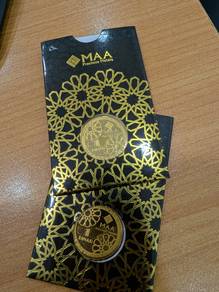 1 dinar MAA gold bar
