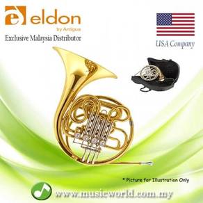 Antigua eldon efh211lq french horn with case stude