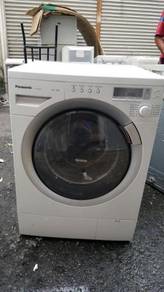 Mesin Panasonic Automatic Basuh Front Load 8kg