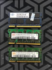 Used RAM DDR2 SO-DIMM 2GB & 512MB