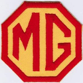 MG Rover Motor Company Automaker Car Racing Patch