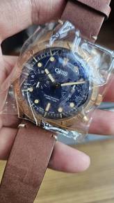 Oris Carl Brasher Chonograph Bronze *New