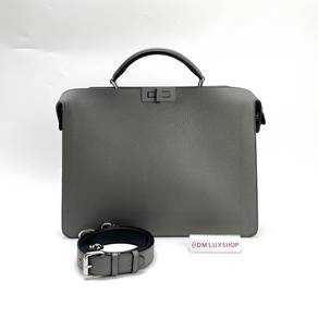 98% New Fendi Peekaboo Iseeu Medium Grey/Black