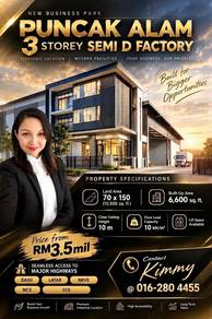 Warehouse / Factory in Puncak Alam,SGR