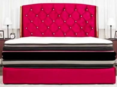 King Size Divan dan tilam Baru