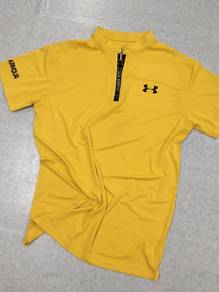 Baju under Armour kuning  sz L
