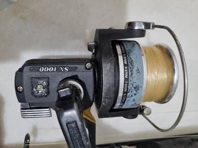 SX 4000 fishing reel and Mild seven fishing rod 