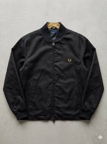 Fred Perry Bomber Jacket Black (M-L)